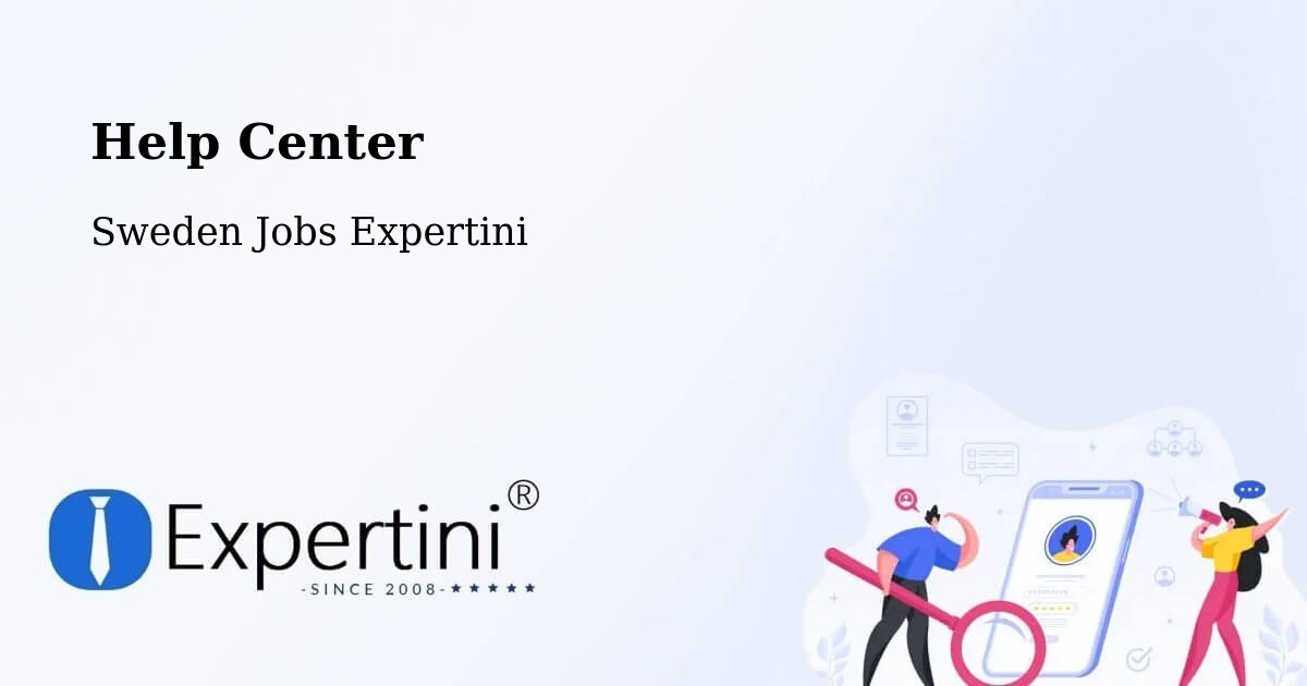 Help Center – Umeå - Sweden Jobs Expertini