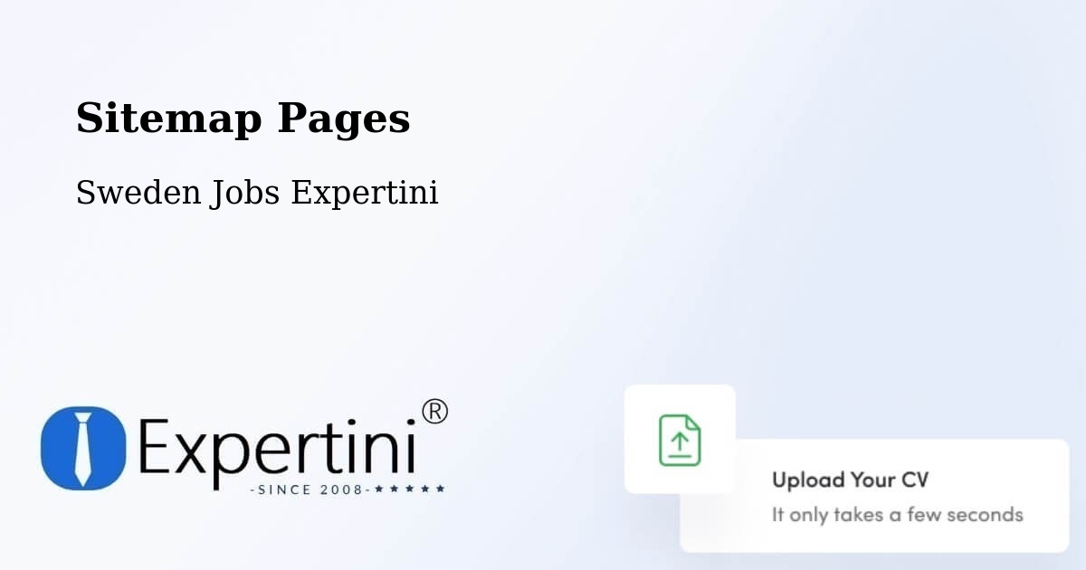 Sitemap Pages - Umeå - Sweden Jobs Expertini