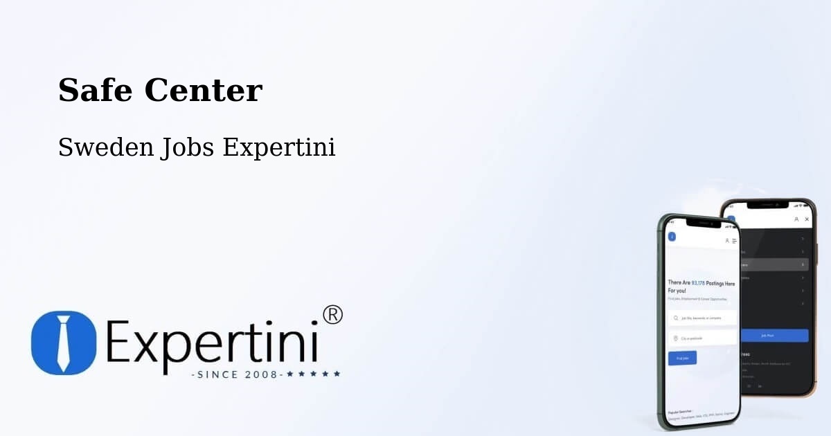 Safety Center – Umeå - Sweden Jobs Expertini